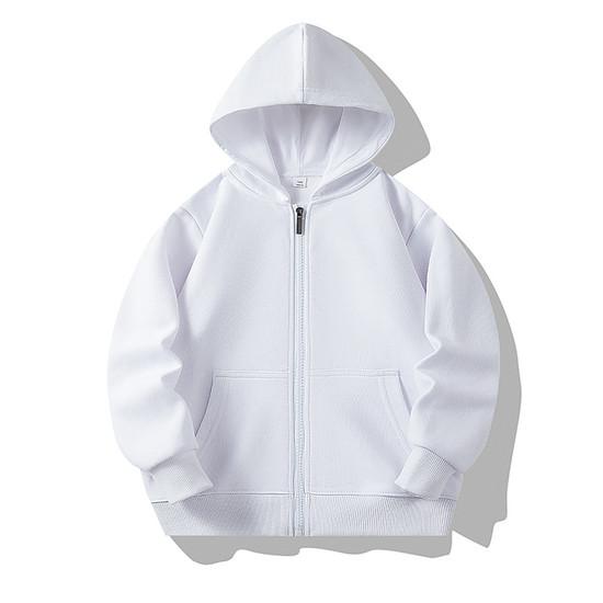 Schulkinder Reißverschluss Hoodie Kapuzenpullover Jacke Kinder Freizeit Outdoor Outfits Jungen Mädchen Oberbekleidung Sportbekleidung 15 Farben