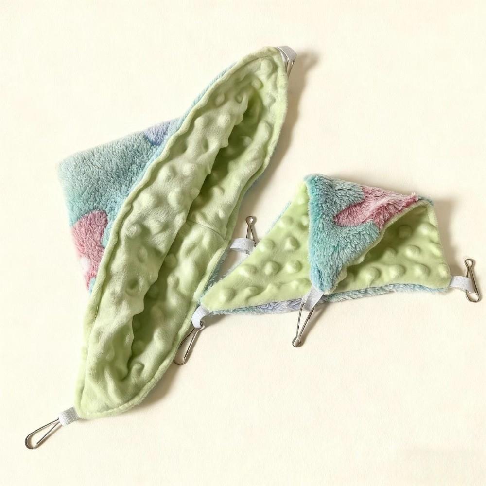 Warm Parrot Cage Hammock Soft Hanging Squirrel Bed Portable Bird Sleeping Bag For Sugar Glider