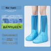 Portable Waterproof Thick Transparent Disposable Shoe Covers - Individually Packed for Outdoor Use