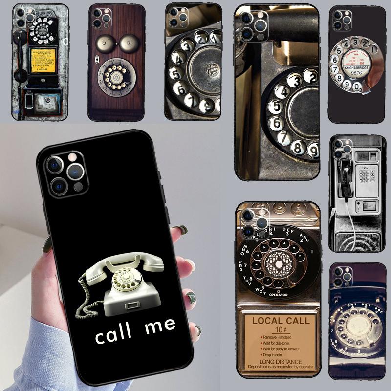 Retro Rotary Dial Telephone Phone Case For Samsung Galaxy S25 Ultra S20 S21 S22 S23 S24 Plus S9 S10 S25 FE Cover Shell