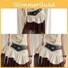American Vintage Ethnic Style Heart Rivet Belt For Women With Alloy Buckle Fashion Accessory