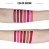 Handaiyan Sexy Nude Red Brown Purple Lipgloss Matte Lip Gloss Velvety Lipstick Matte Waterproof Makeup Long Lasting Cosmetic