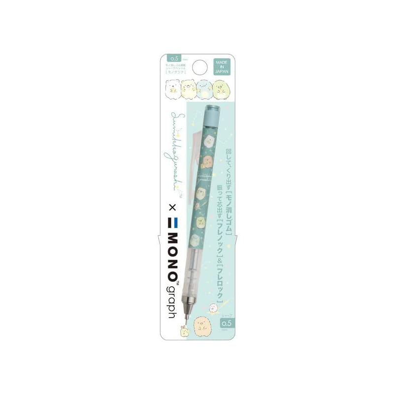 

San-X monograph механический карандаш Sumikkogurashi зеленый PH07106