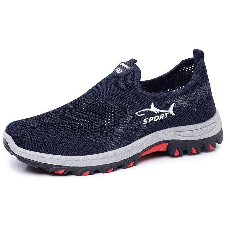 Herren Sommer Sneaker Sportliche Herren Mesh Schuhe atmungsaktive Sportschuhe Canvas leichte Sneaker günstige Schuhe Ausverkauf