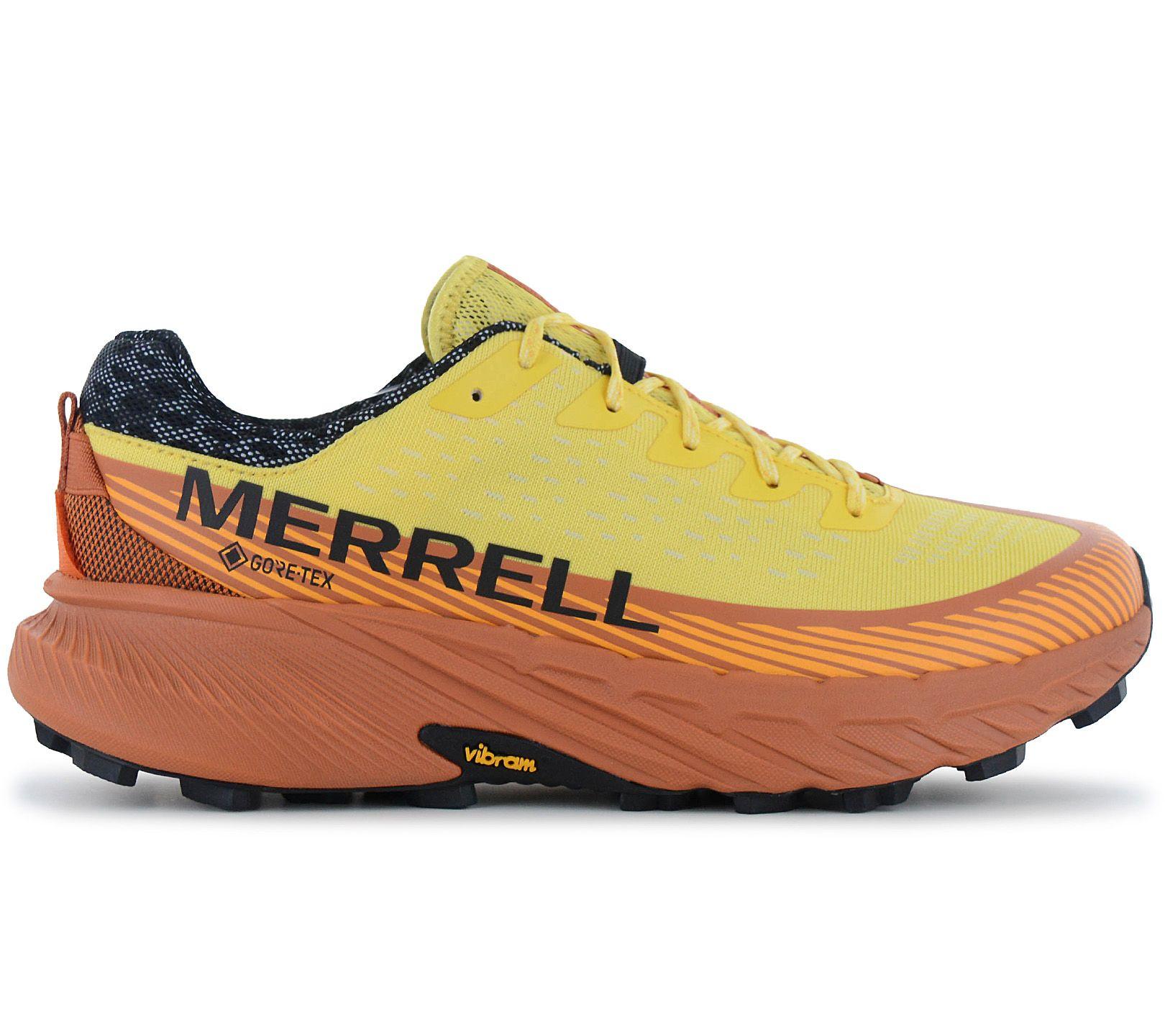 Merrell Agility Peak 5 GTX GORE-TEX - Men s Trail Running Shoes Hiking Shoes J068321 ORIGINAL EU 41 UK 7 жёлтый
