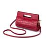 New fashionable large-capacity handbag women's leather classic shoulder messenger bag light luxury simple temperament women's bag