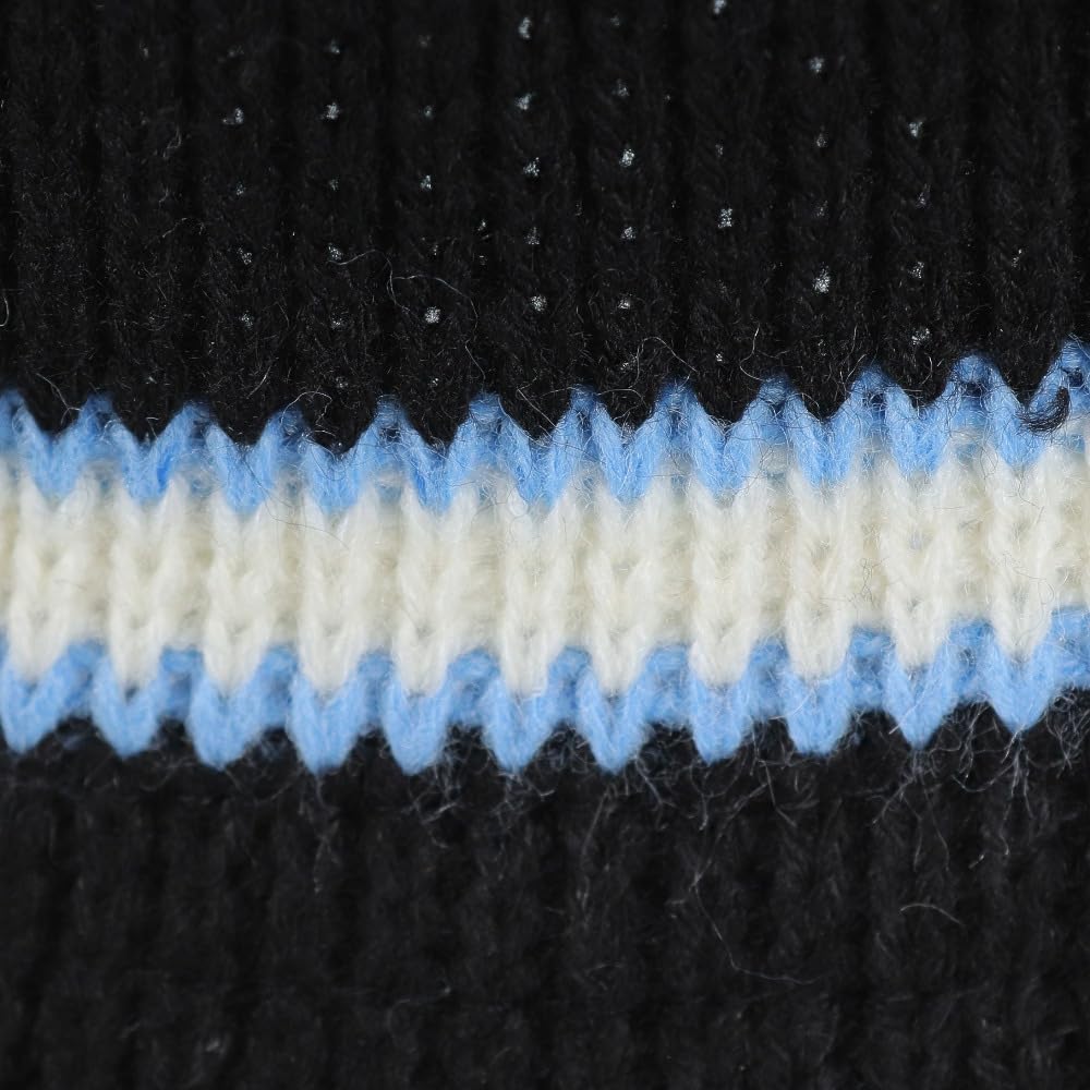CONTRAST STRIPE CRUSHER HAT BLACK [Extra Large] Men's