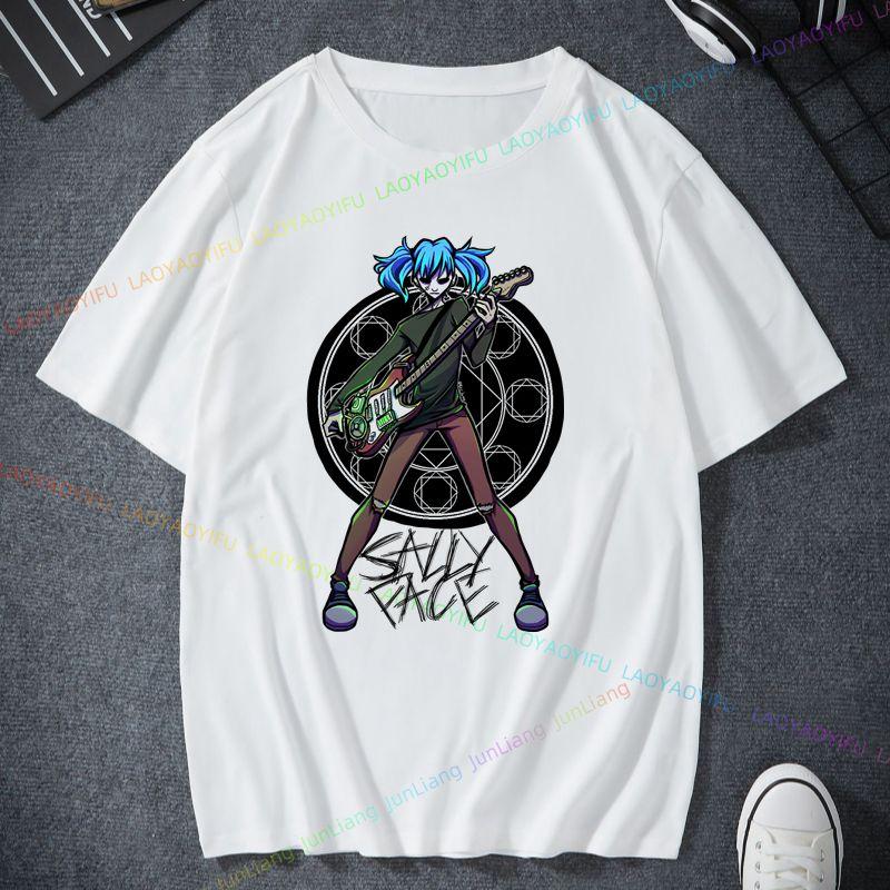 Mens  Womens Sally Face Magic Mask Gothic Retro TShirt Sally Face Classic Pattern TShirt