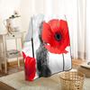 New Arrival Poppies Flower Blankets Printing Soft Blanket Throw On Home/Sofa/Bedding Portable Adult Travel Cover Blanket