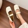 2025 Herbst Damen Casual Ballerinas Koreanischer Stil Damen Berufs- und Partykleidung Runde Zehenpumps Mary Janes Loafer