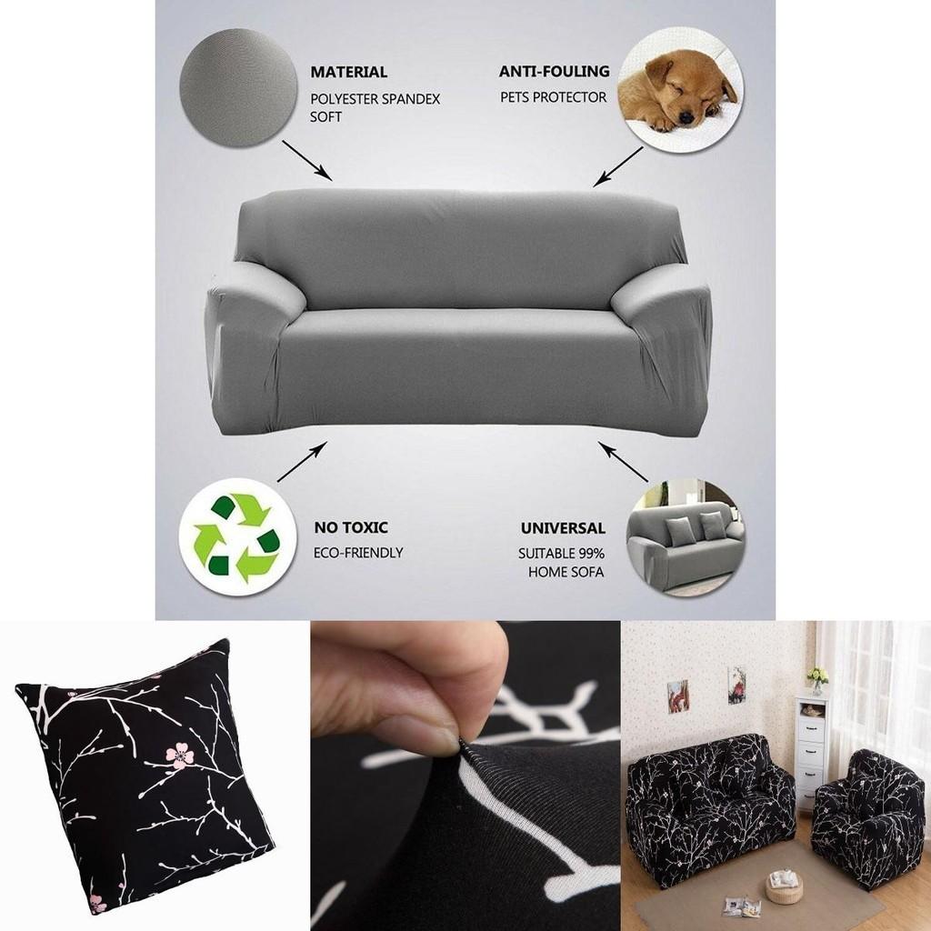 Cozy Floral Stretch Chair Sofa Love Seat Covers Offering Easy Care And No Fading Properties