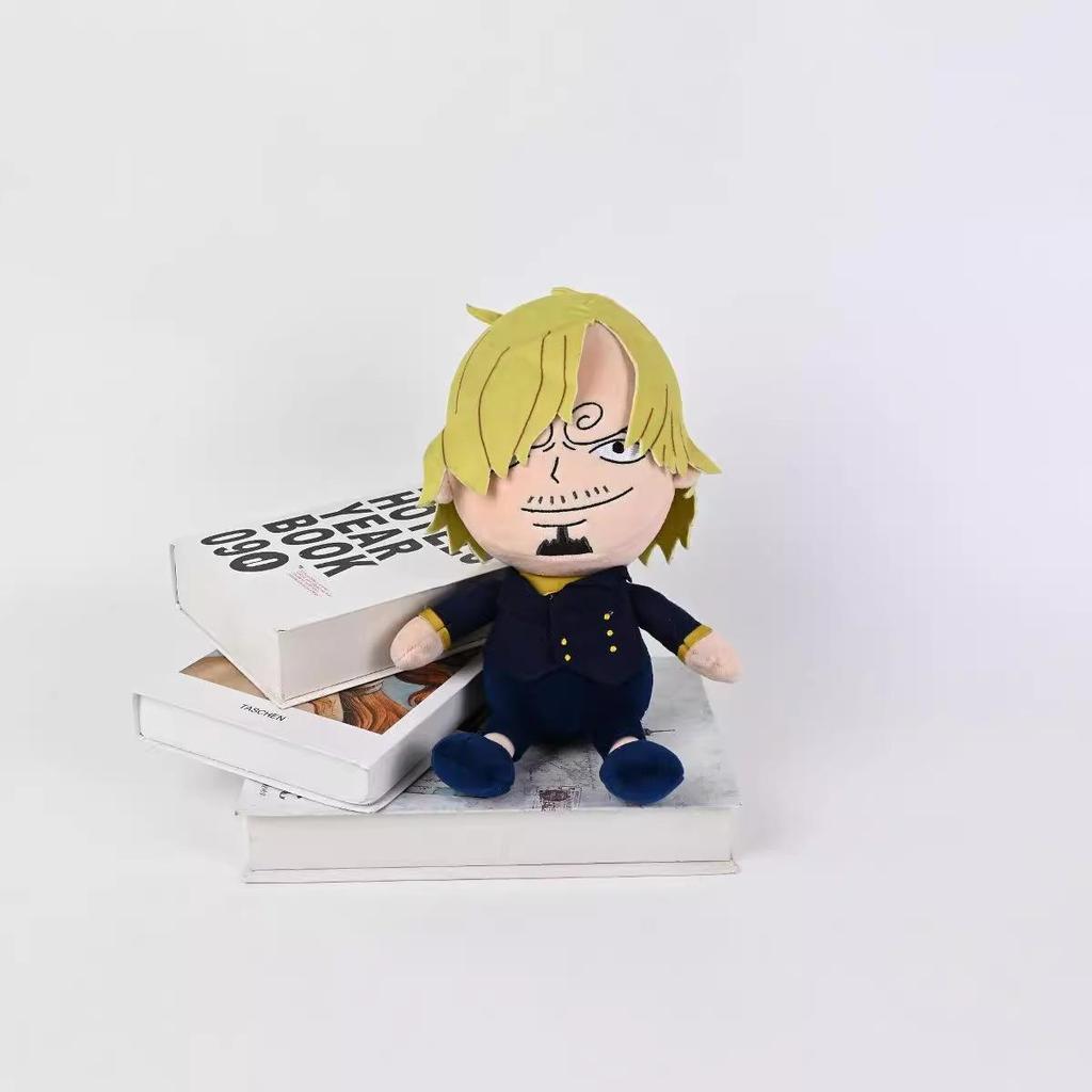 Genuine One Piece Luffy, Chopper, Zoro Plush Figures (20-30cm) - Anime Cartoon Dolls, Perfect Gifts