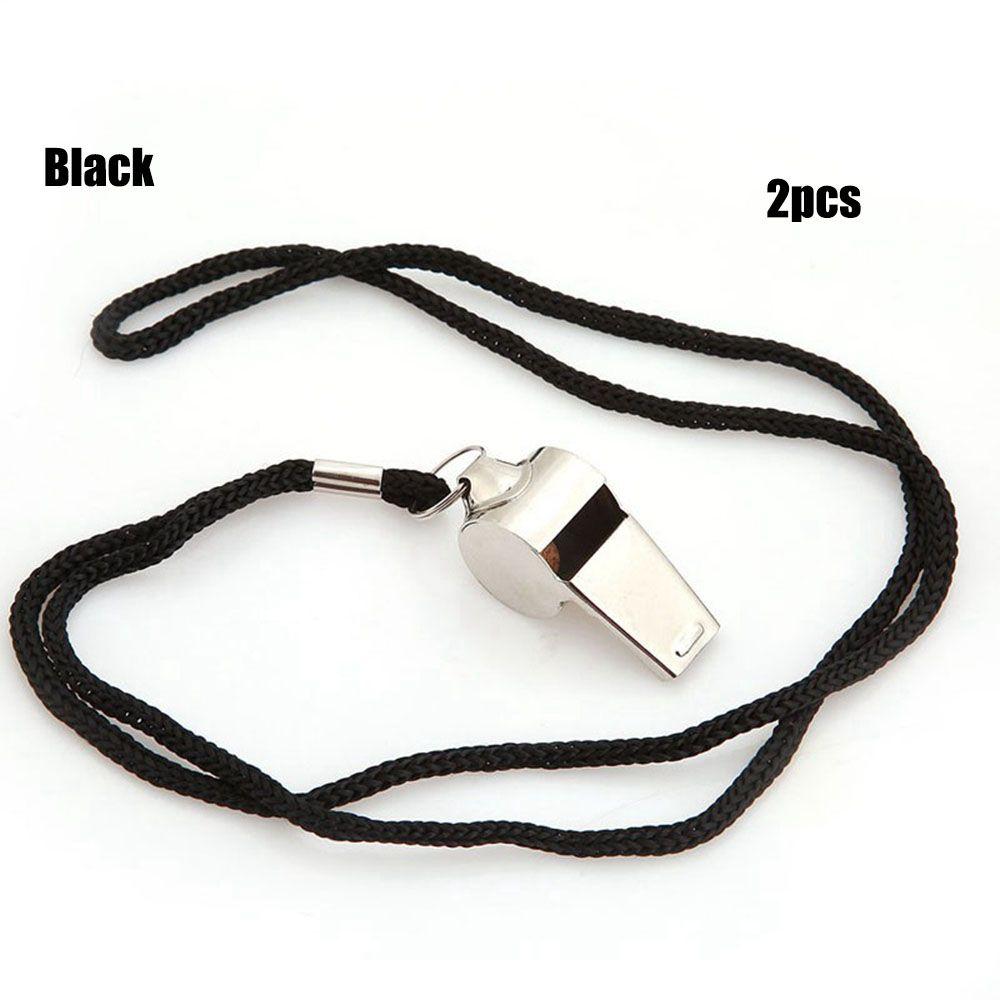 Školní rozhodčí Sport Rugby Roztleskávačky Cheerleading Nástroj Nerezové píšťalky Kovová píšťalka