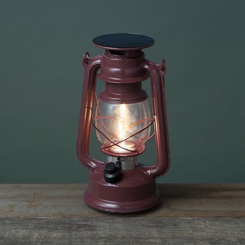 Takasho Solar Light Outdoor Light Classic Lumiere Lantern Terracotta Terracotta Indirect Lighting Waterproof Retro Light Steel Glass Polypropylene LGS