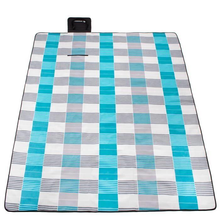 Couverture de Pique-Nique - SPRINGOS® - 200 x 240 cm - Imperméable - Pliable - Multicolore