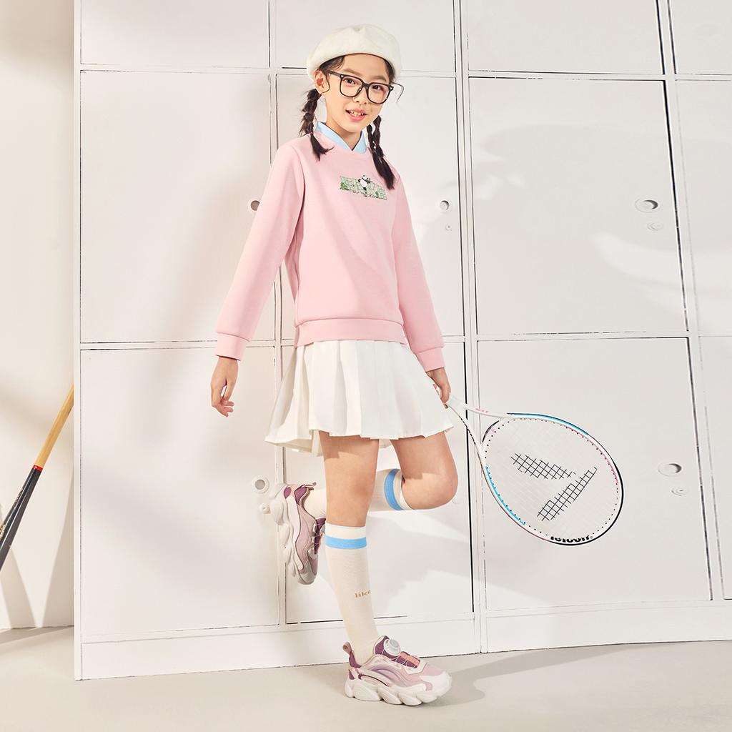Hongxing Erke Childrens Fashionable Versatile Thick-Soled Retro Slip-Resistant Shock-Absorbing Wear-Resistant Low-Top Casual Shoes 65125102029-205