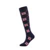 Damen Absorb Sweat Cartoon Print Nylon Long Tube Kompression Outdoor Sportsocken