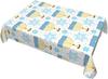 Happy Hanukkah Waterproof Tablecloth Jewish Holiday Party Table Decor Reusable Kitchen Dining Tablecloth Hanukkah Decorations