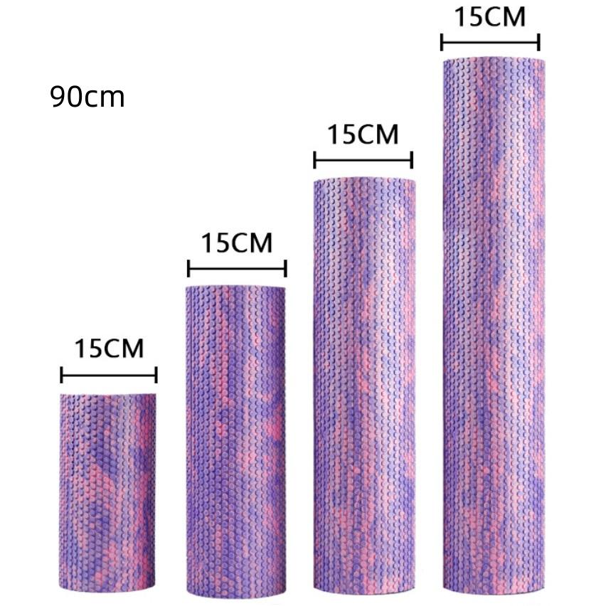 30/45/60/90cm 6 Punti Massaggio Angolari Rullo Palestra Rilassante Muscolo EVA Rullo Yoga Fantastico Multipli Colori Fitness Rullo in Schiuma