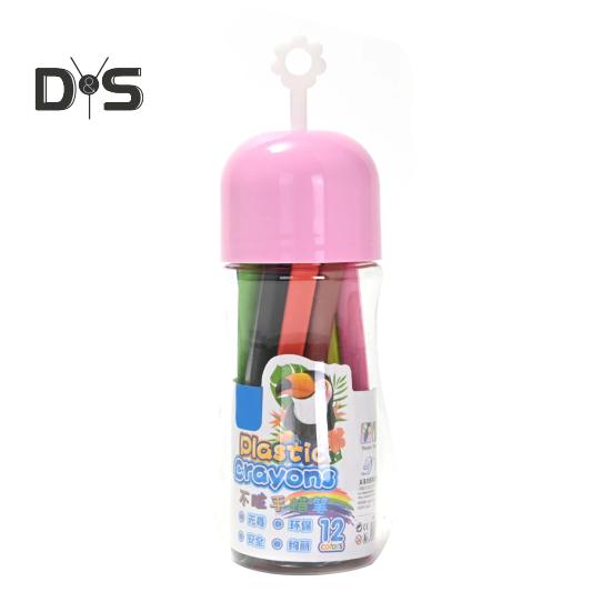 

12/24/36 шт. Мелки яркие, цветные, моющиеся, с эргономичной ручкой, мелки для мелкой моторики, удобные для удержания, большие мелки 12 colours