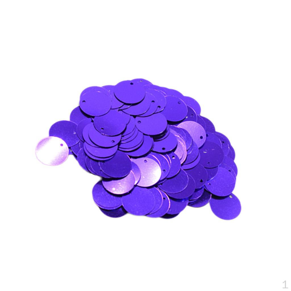 Round PVC Sew On Sequins Paillettes For Garment Dress Decor
