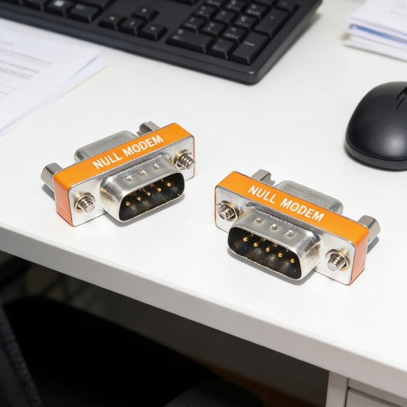 Metal DB9s 8Pin To 9Pin Male To Female Converters For VGA Signal Transmission On Computers Monitors And Printers