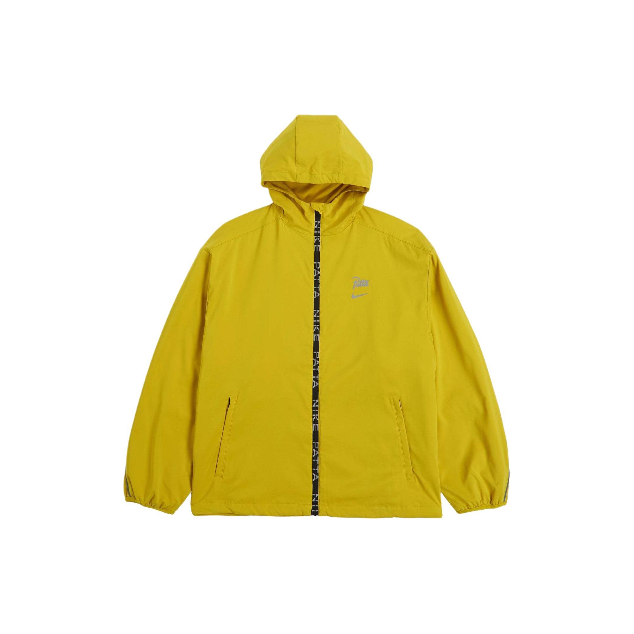 Nike x Patta Full-Zip Jacket  Yellow Black  Men s FJ3088-389 XXL