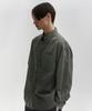 BLANKROOM Pitched Dyed Shirt_Charcoal