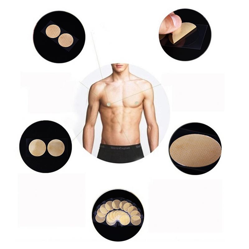 30 Pairs Men One-Off Breast Nipple Cover Adhesive Invisible Tit Pad Patch Tape