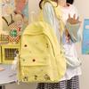 Schoolbag New Cartoon Pattern Lightweight College Student Schoolbag Female Mori Literary Backpack Leisure Commuting Large Capacity Backpack
