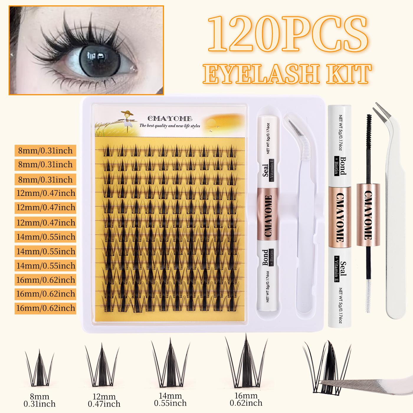 

Профессиональный набор накладных ресниц для самостоятельного наращивания - C-завиток, 8-13 мм, 3 стиля (Натуральный, Мягкий). Включает пинцеты, Lash Seal&Bond для новичков Wild bunny set