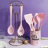 18PCS Non-Stick Silicone Kitchen Utensils Set Heat-resistant Spatula and Spoon Kitchenware Set  Gift