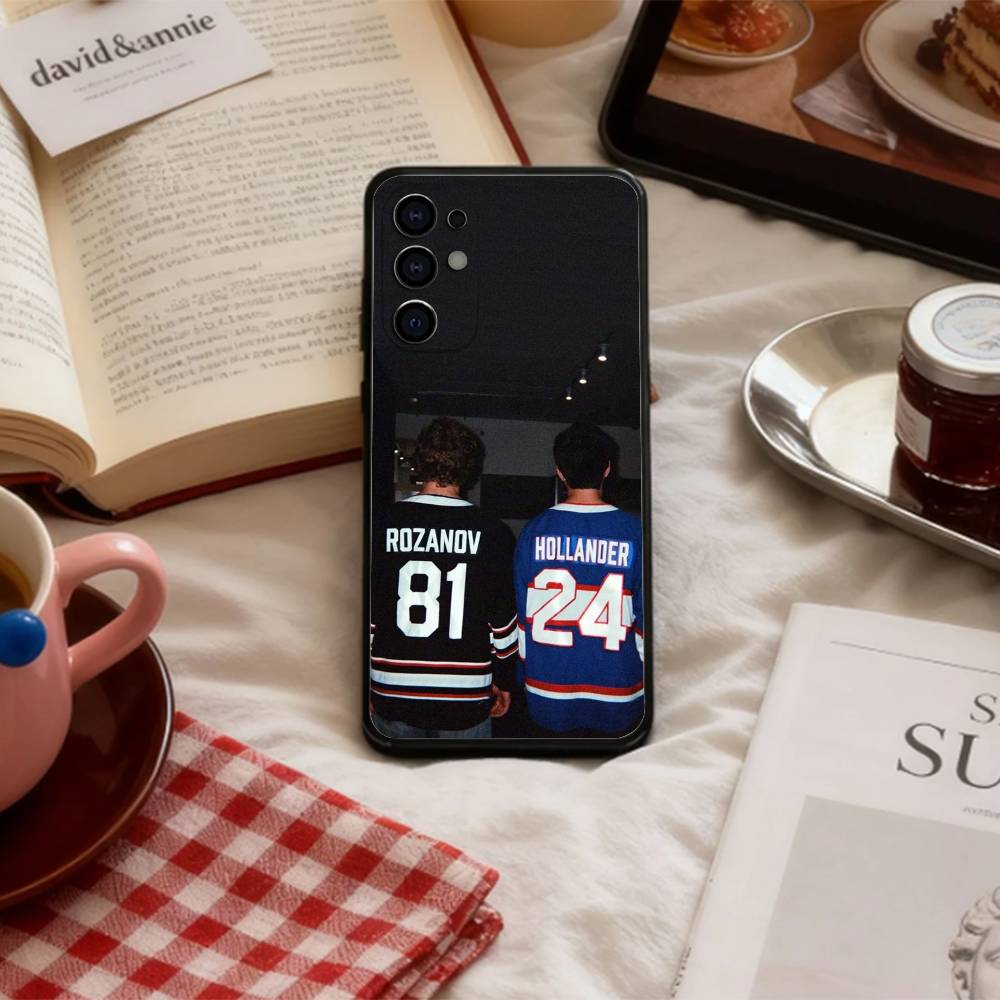 Ice hockey H-Heated R-Rivalry Phone Case For Samsung S 25,24,23,22,30,21,10,9,Ultra,Plus,Lite,FE,4,5 G Soft Black Case