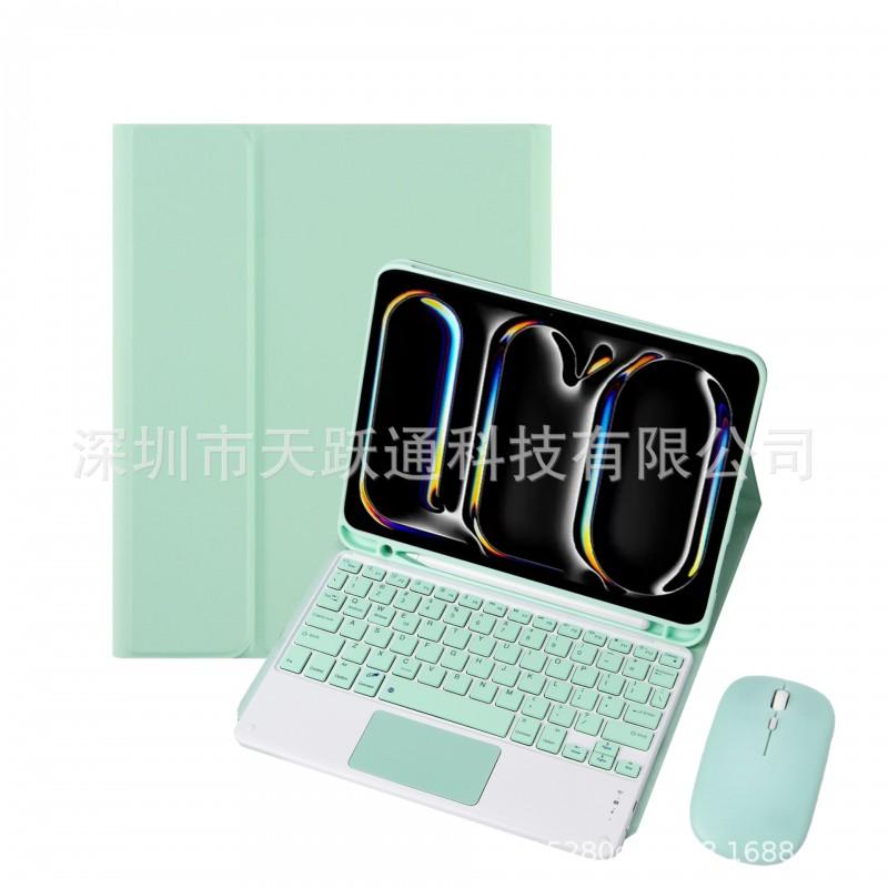 IPad Pro 13 Keyboard Case With Pen Slot Air 7 11th Gen 10.2 Bluetooth Folio Cover