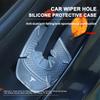 2Pcs Car Windshield Wiper Protective Cover Dust Wiper Emblem Accessories For Tesla Model 3 Model S Model X Model Y Roadster Bonina Coil