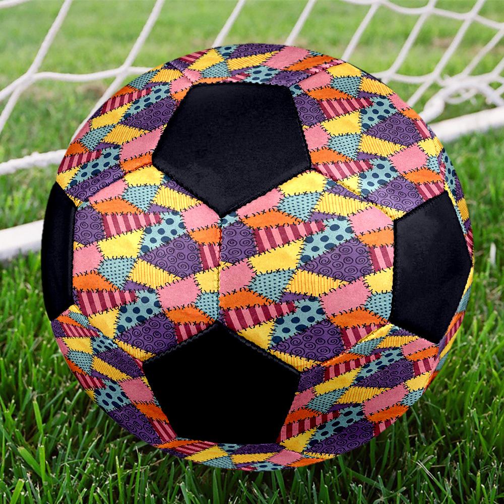1pc Patchwork Quilt Lightweight PVC Training Soccer Ball, Size 5, Suitable for Indoor and Outdoor TrainingGift Y60330