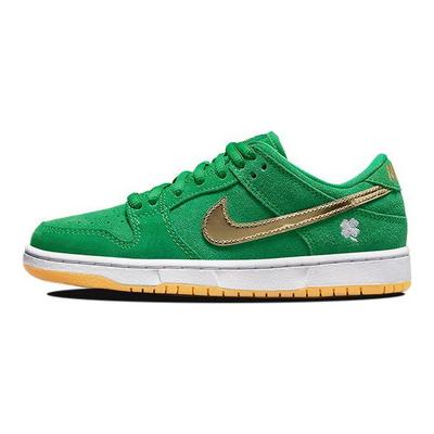 Dunk Low SB PS St. Dzień Świętego Patryka Buty Sportowe Dziecięce Zielone Szczęśliwa-Zielona Metaliczna-Złota DN3675-303