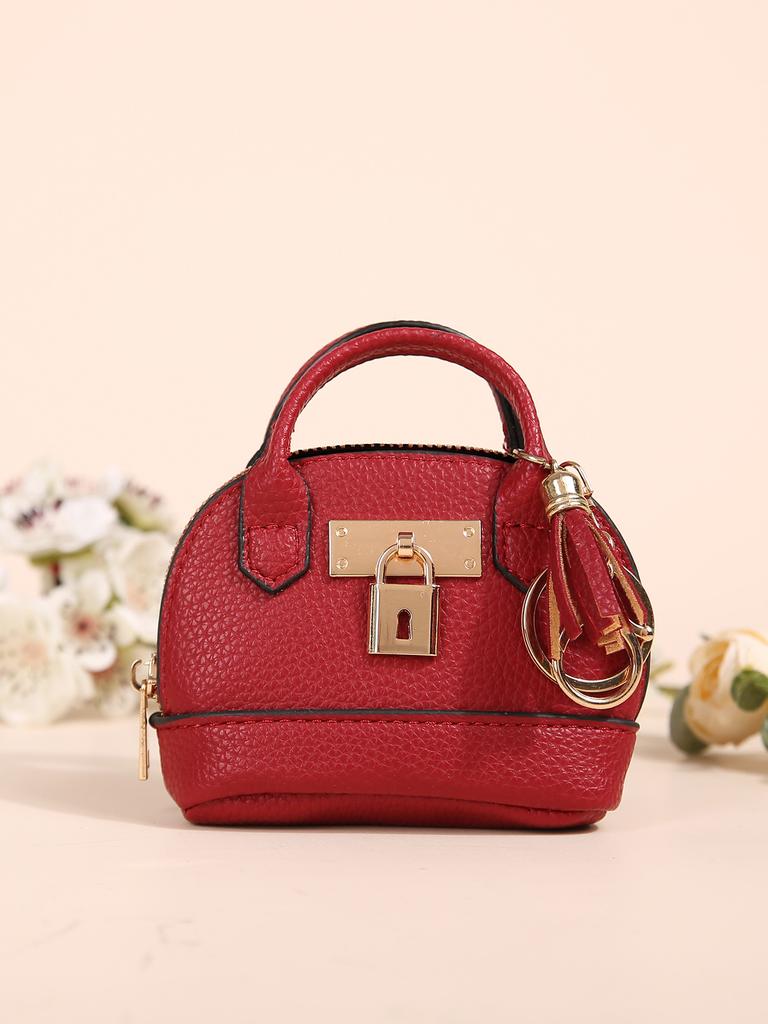 New Mini Change Bag Women's Creative Coin Bag Keychain Bag Japanese and Korean Version Mini Simple and Cute Small Change Bag