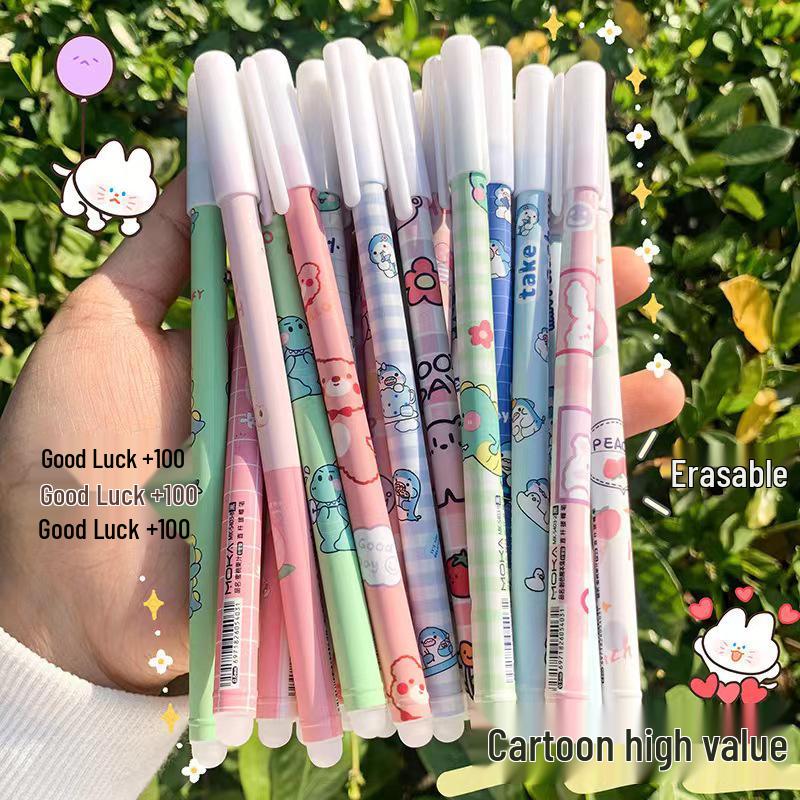 Creative Girly Cartoon Erasable Gel Pen for Students