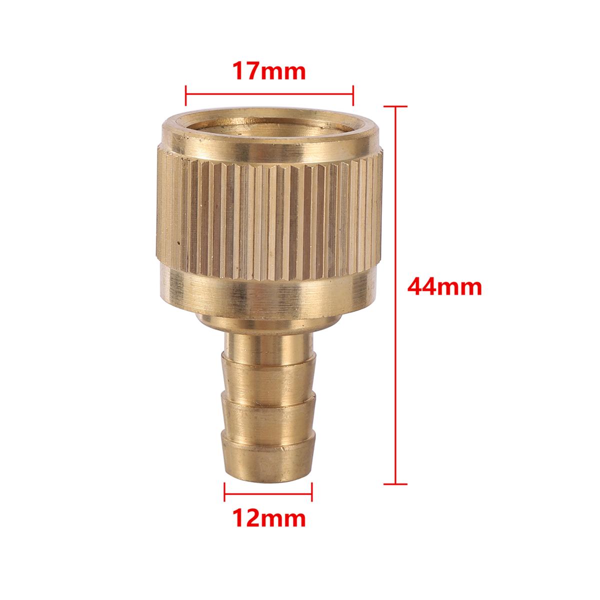 

Латунный 1/2-дюймовый быстроразъемный соединитель для трубы типа «пагода», 12 мм, штуцер для быстрого соединения садового шланга с водой, фитинг для полива сада, 1 шт. 1/2