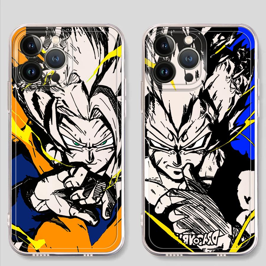 Hot Anime Dragonballs New Soft Phone Cover Case for iPhone 17 Pro Max 7 8 XR 13 Pro 15 12 Mini 11 XS Max 14 Plus 16 Air