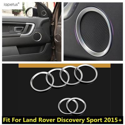 Car Side Door Speaker Audio Sound Loudspeaker Frame Cover Trim For Land Rover Discovery Sport 2015 - ABS Matte Accessories