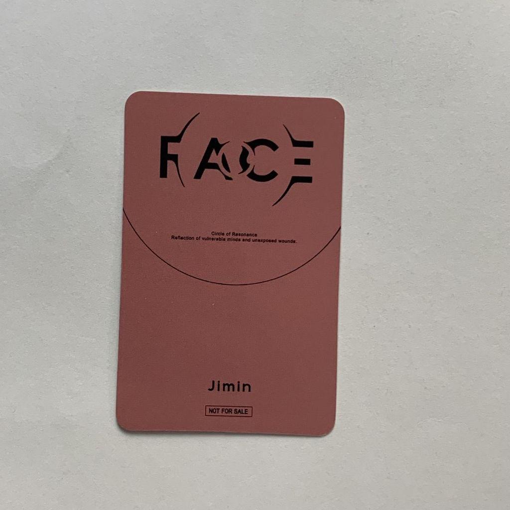 [USED] BTS Lakidro FACE Jimin JPFC Trading Card Limited Winner