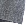 Made In the UK Long Sleeve V Neck Sweater 36 Gray Knit Men's Used