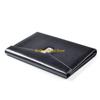 W89C Document File Folder with Password Lock Briefcase PU Leather Office Manager Bag Travel