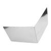 Stove Grease Shield 2 Sided Heat Resistant Anti Stick Coating Stainless Steel Stove Splatter Guard