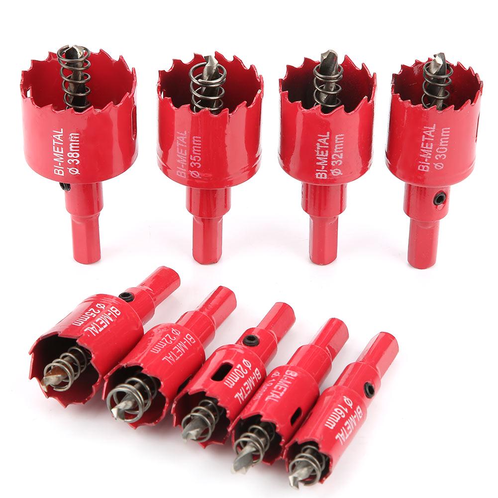 16 38mm M42 High Speed Steel Bi Metal Holesaw Cutter Hole Saw with Core Drill Bit