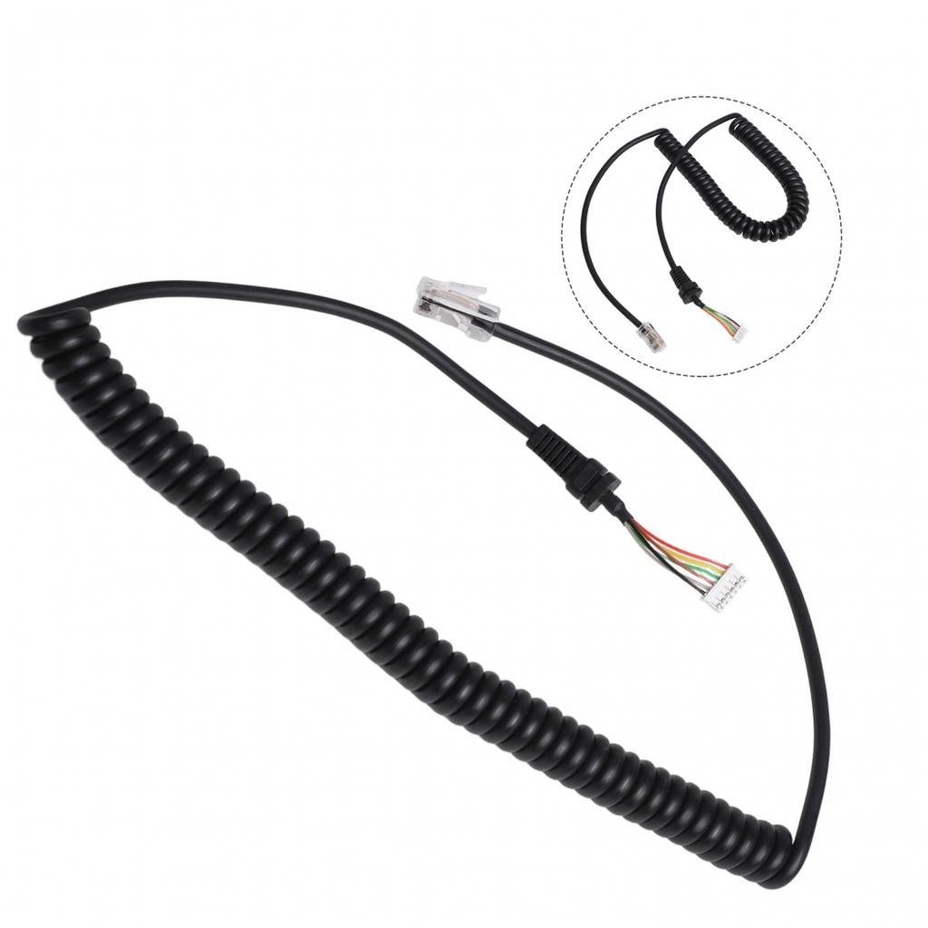 Coil Diameter 4.0 Mm Microphone Cable Flexible Length Up To 150 Cm