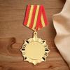 5cm Gouden/Zilveren/Bronzen Medailles Student Beloningen met Neklint Metalen Winnaars Medailles Wedstrijd Medailles voor Marathon Balspelen