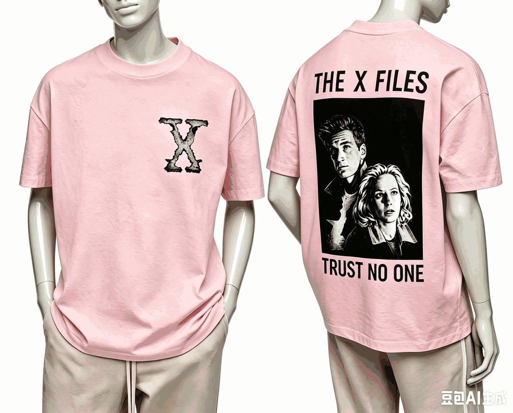 Die Xfiles Für Fan Geschenk T-Shirt Unisex Unisex Harajuku Oversized Unisex Kurzarm Streetwear Hohe Qualität Paare Klassisch Weich